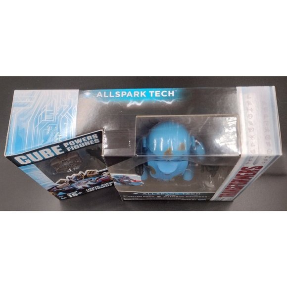 Hasbro Transformers Cube Powers Figures AllSpark Tech Autobot Sqweeks Starter - Picture 5 of 9